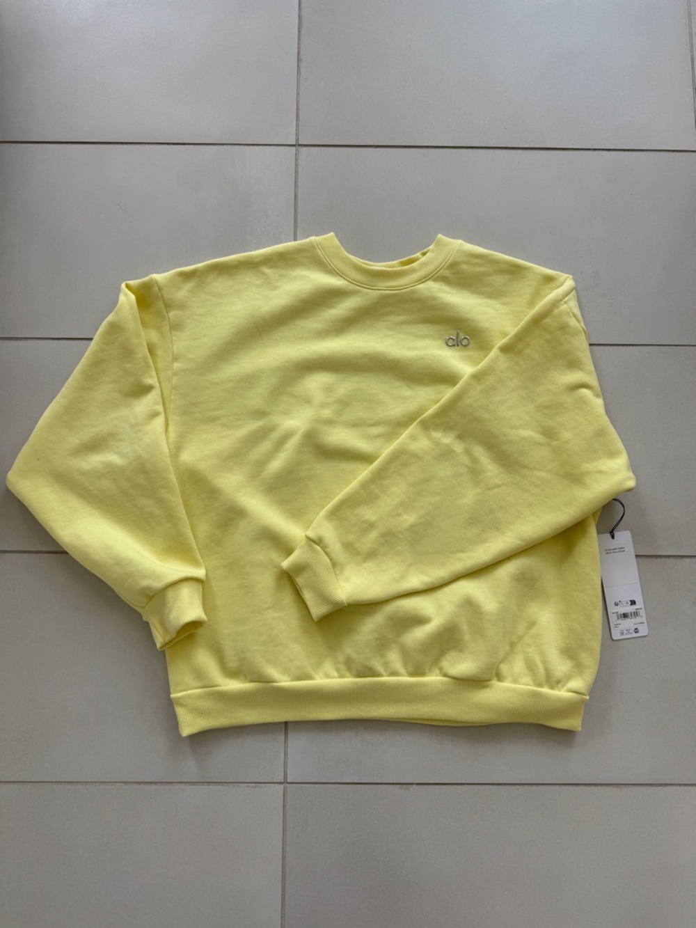 Alo unisex Crewneck Sweatshirt - sunshineYellow